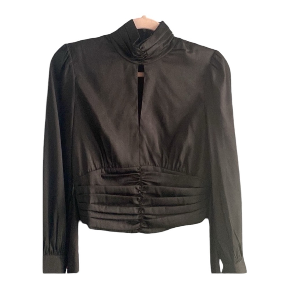 WAYF Black Dressy Blouse - Small